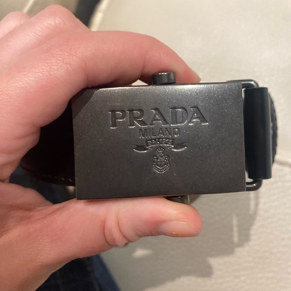 Black prada belt with all original autnentications - Picture 12 of 14